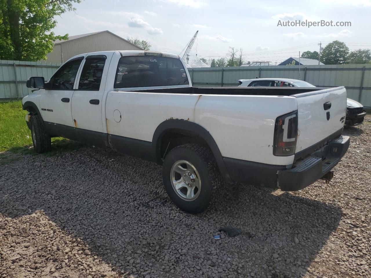 2005 Dodge Ram 1500 St White vin: 1D7HU18D05J554618