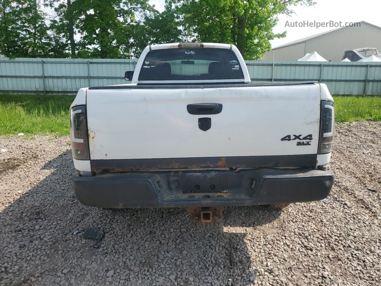 2005 Dodge Ram 1500 St White vin: 1D7HU18D05J554618