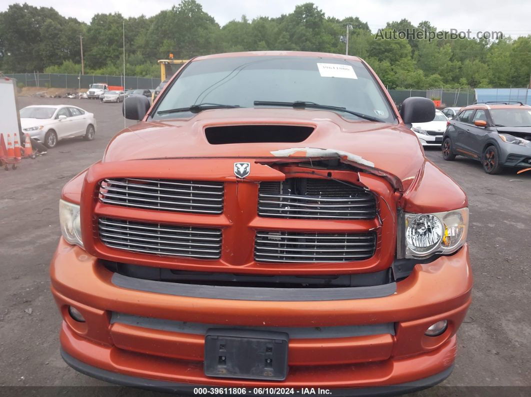 2005 Dodge Ram 1500 Slt/laramie Orange vin: 1D7HU18D05J619211