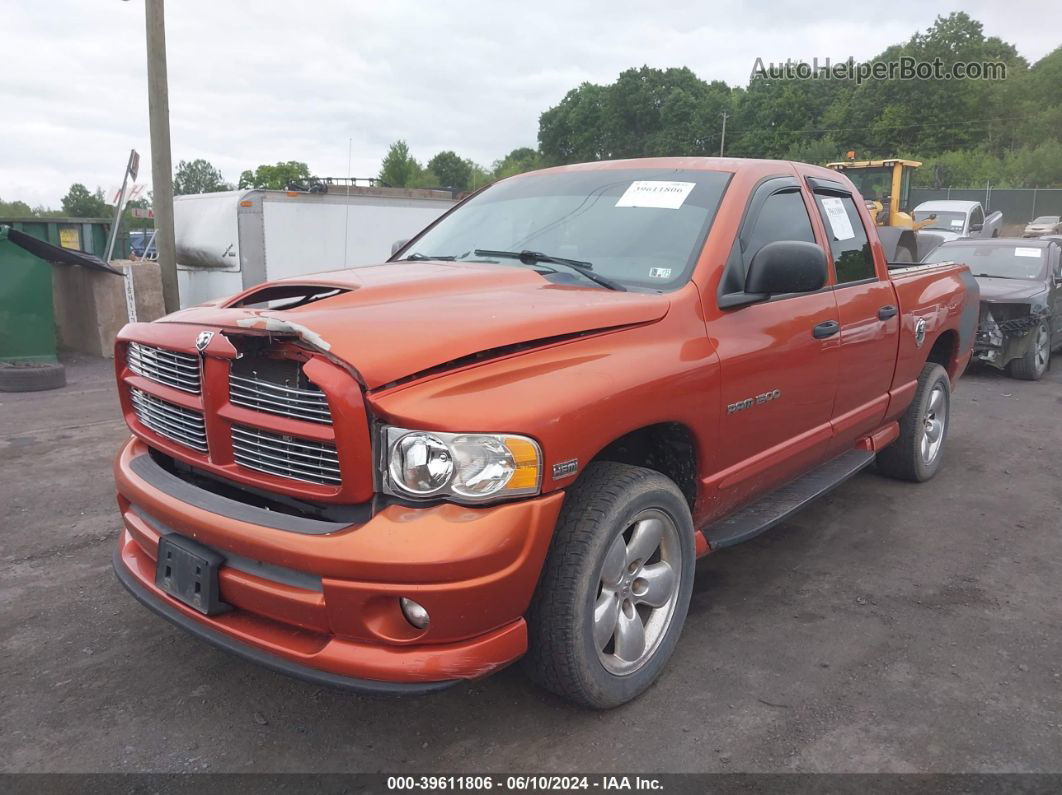 2005 Dodge Ram 1500 Slt/laramie Orange vin: 1D7HU18D05J619211