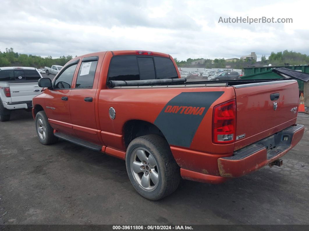 2005 Dodge Ram 1500 Slt/laramie Orange vin: 1D7HU18D05J619211