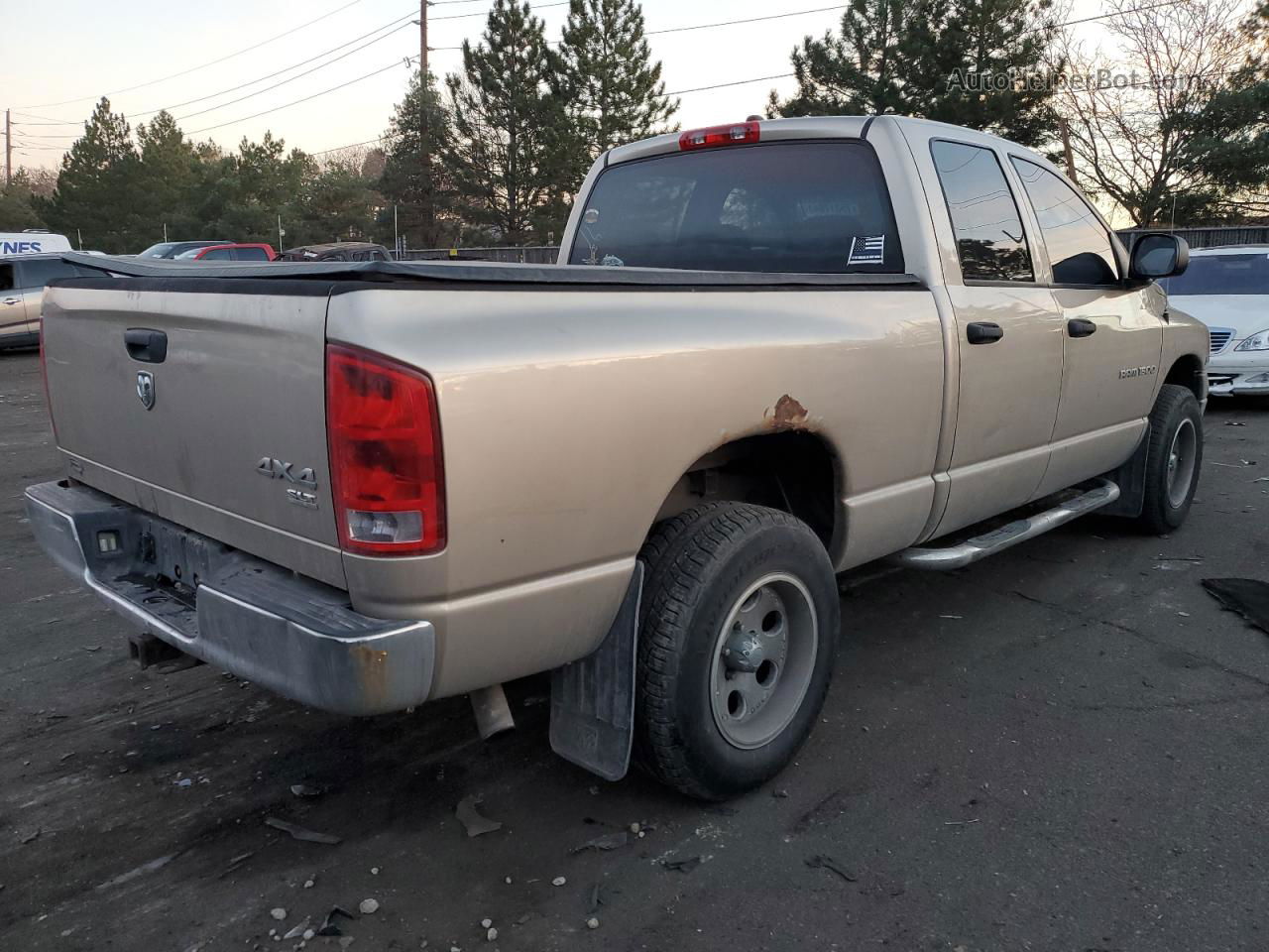 2005 Dodge Ram 1500 St Gold vin: 1D7HU18D05S291797