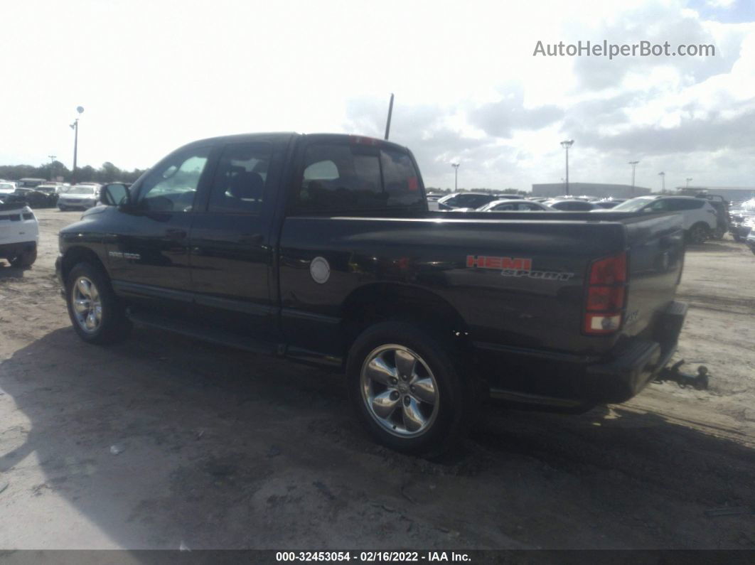 2005 Dodge Ram 1500 Slt/laramie Черный vin: 1D7HU18D15J531686