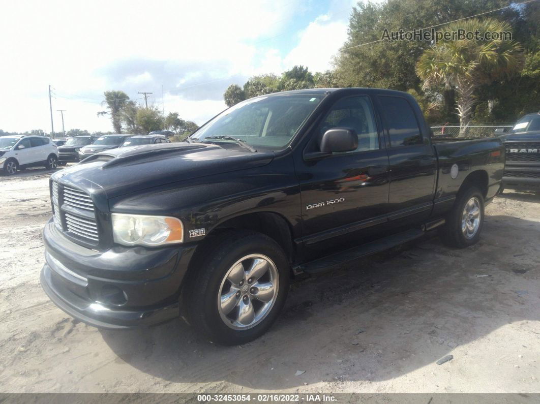 2005 Dodge Ram 1500 Slt/laramie Черный vin: 1D7HU18D15J531686