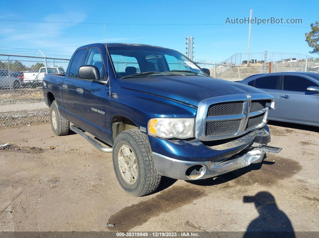 2005 Dodge Ram 1500 Slt/laramie Blue vin: 1D7HU18D15J577681