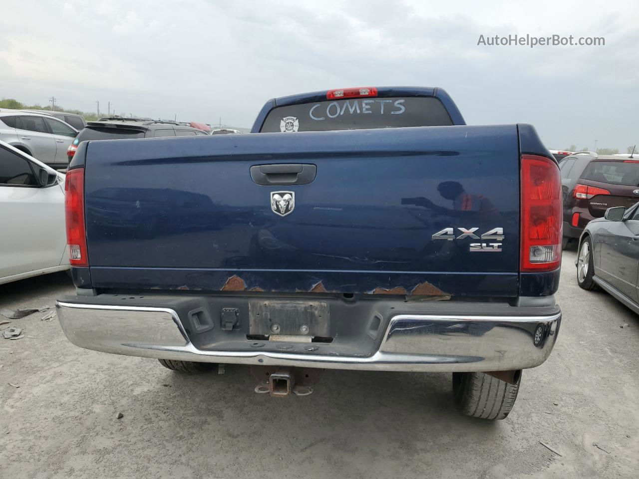 2005 Dodge Ram 1500 St Blue vin: 1D7HU18D15S125918