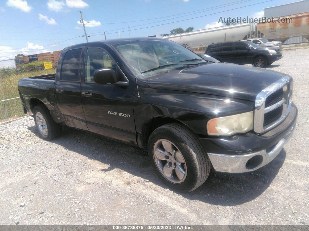 2005 Dodge Ram 1500 Slt Black vin: 1D7HA18D15S339560