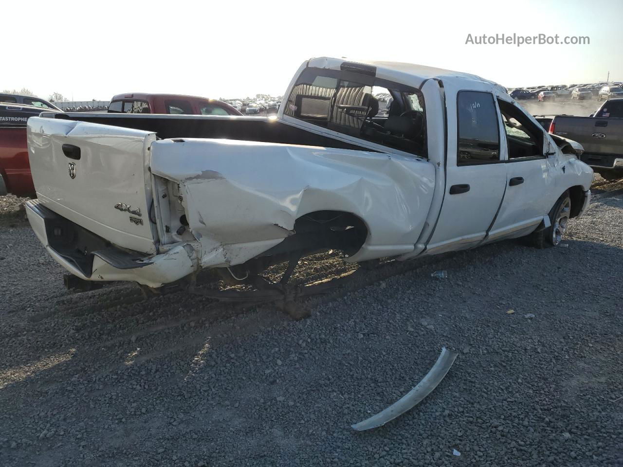 2005 Dodge Ram 1500 St White vin: 1D7HU18D15S311023