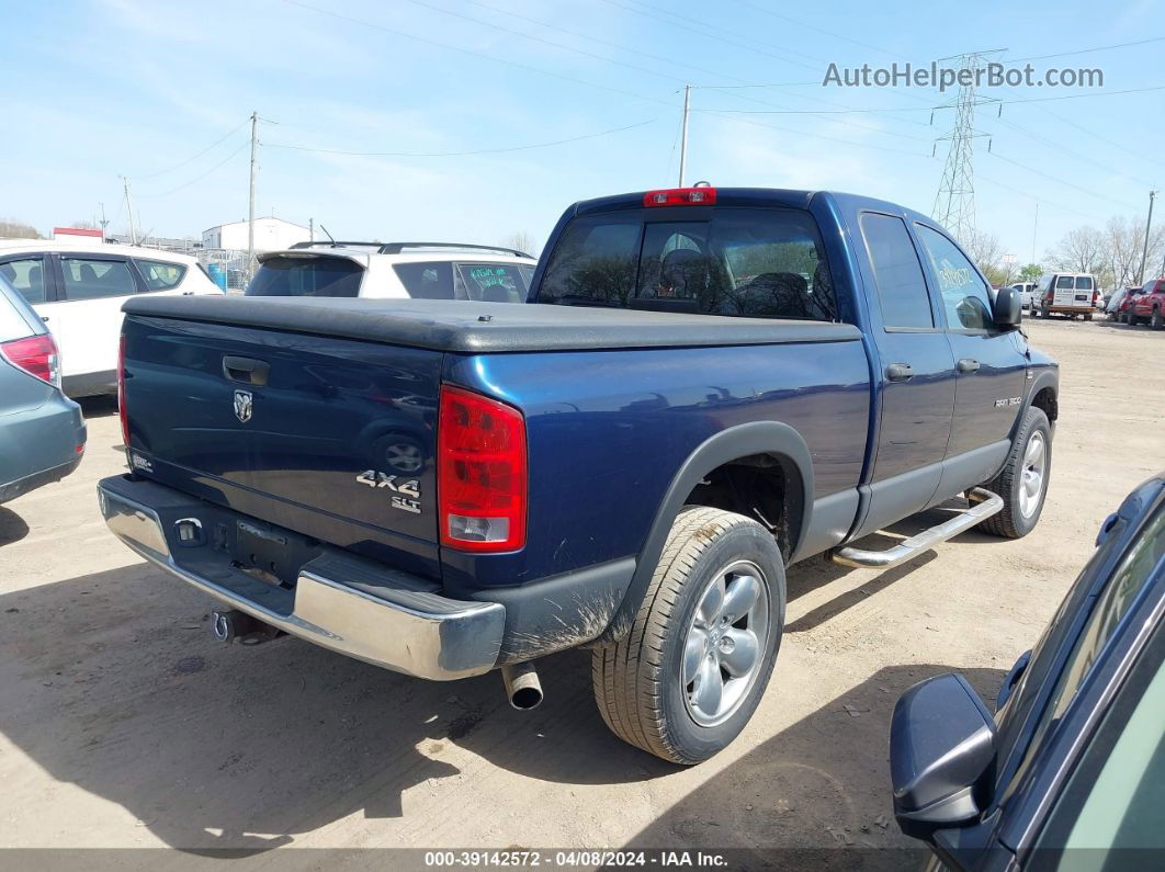 2005 Dodge Ram 1500 Slt/laramie Синий vin: 1D7HU18D15S352817