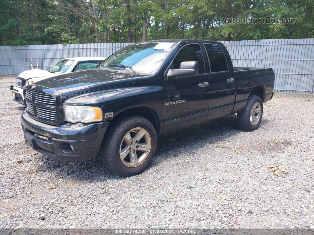 2005 Dodge Ram 1500 Slt/laramie Black vin: 1D7HU18D25J512287