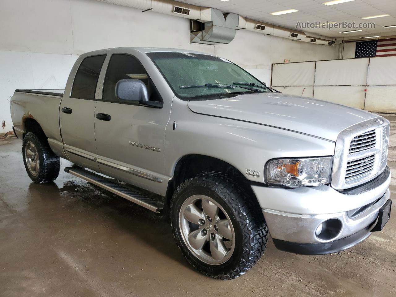 2005 Dodge Ram 1500 St Silver vin: 1D7HU18D25J534466