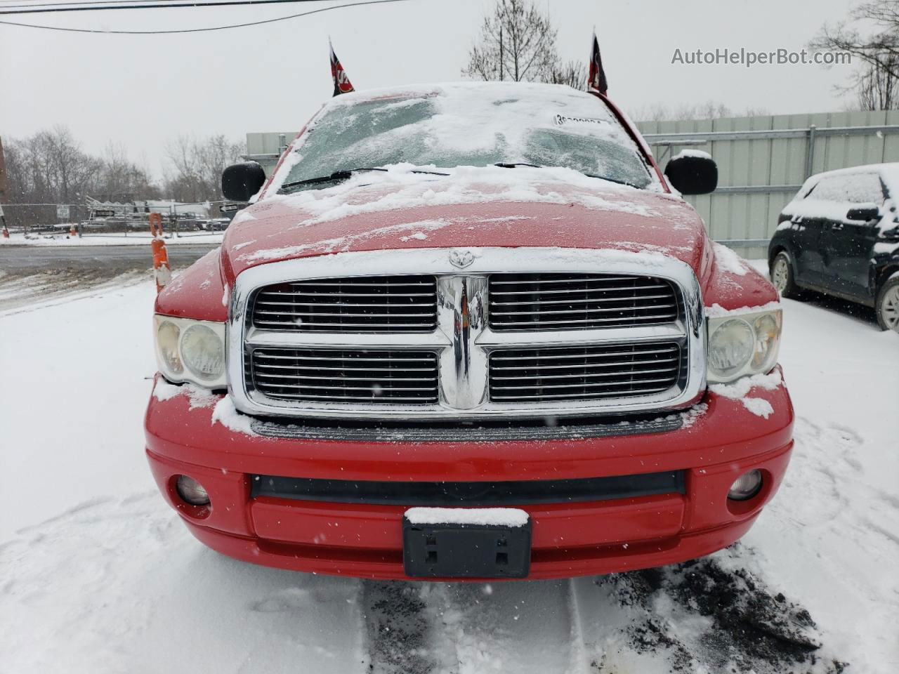 2005 Dodge Ram 1500 St Red vin: 1D7HU18D25S349165