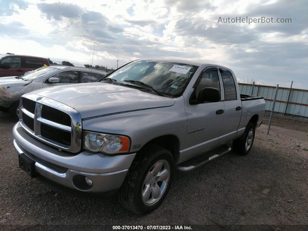 2005 Dodge Ram 1500 Slt Серебряный vin: 1D7HU18D35J505381