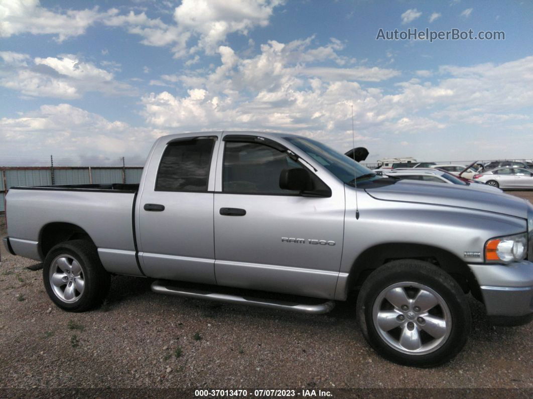 2005 Dodge Ram 1500 Slt Серебряный vin: 1D7HU18D35J505381