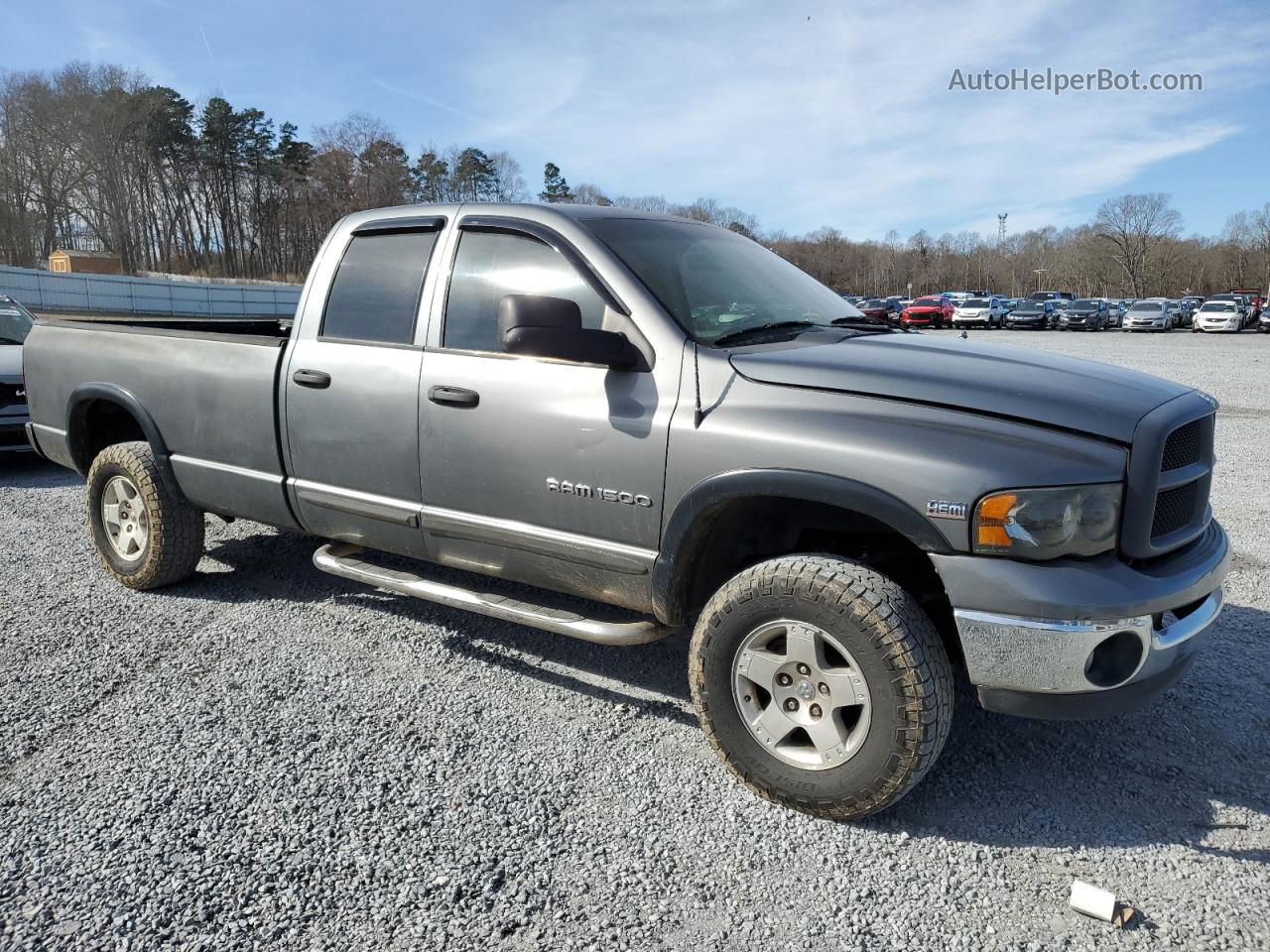 2005 Dodge Ram 1500 St Серый vin: 1D7HU18D35J523329