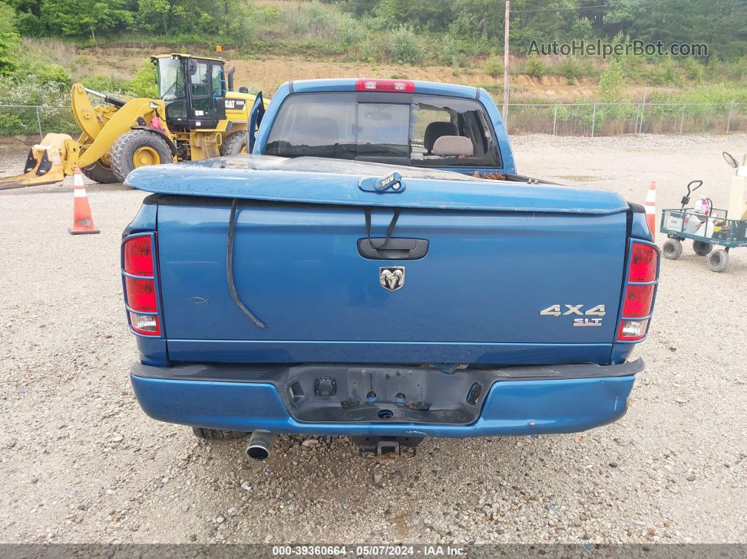 2005 Dodge Ram 1500 Slt/laramie Синий vin: 1D7HU18D35S128447