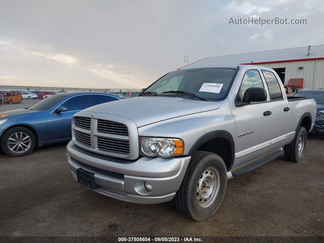 2005 Dodge Ram 1500 Slt Серебряный vin: 1D7HU18D35S176174