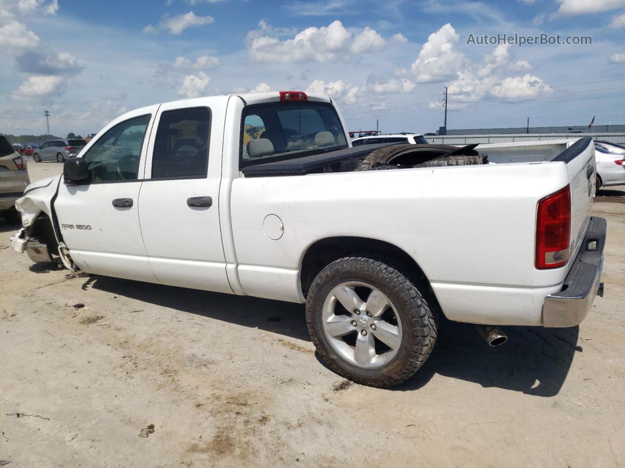 2005 Dodge Ram 1500 St White vin: 1D7HU18D35S263587