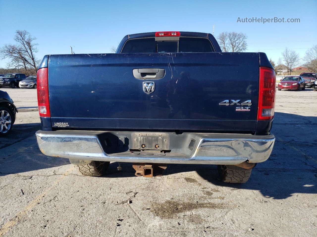 2005 Dodge Ram 1500 St Blue vin: 1D7HU18D35S268272