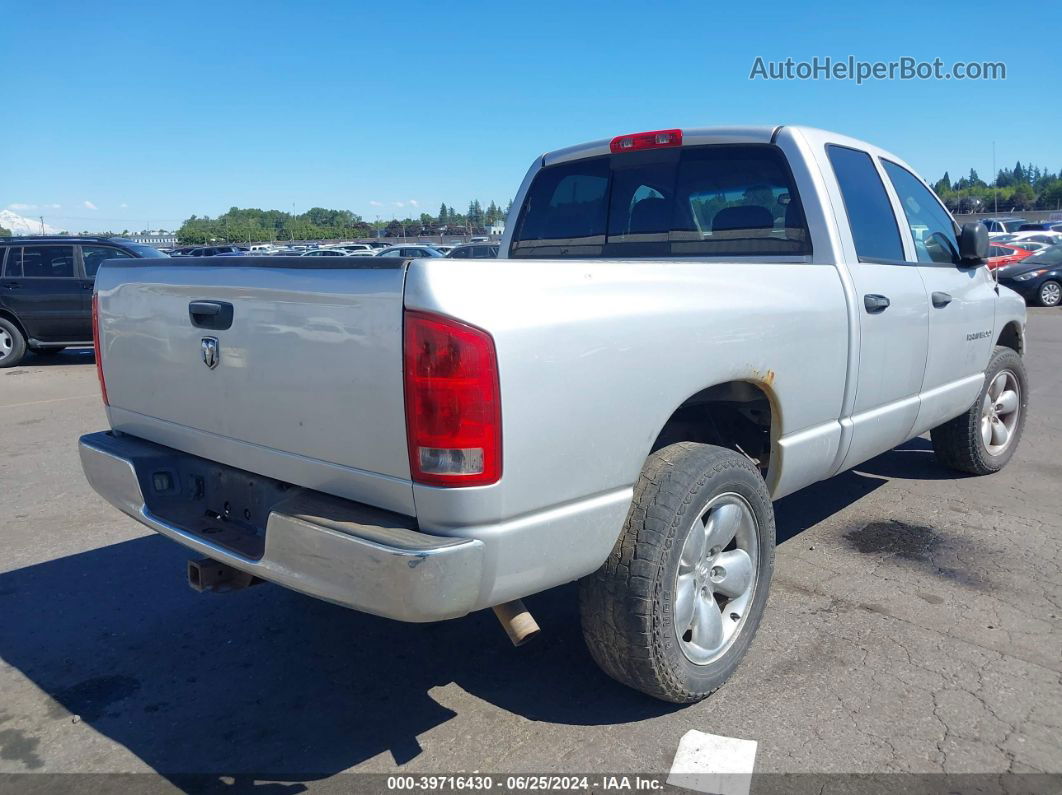 2005 Dodge Ram 1500 Slt/laramie Silver vin: 1D7HU18D35S275156