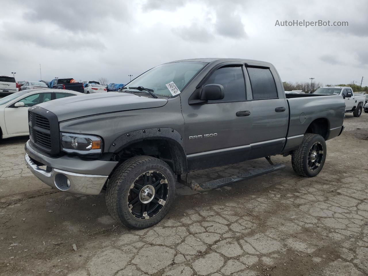 2005 Dodge Ram 1500 St Gray vin: 1D7HU18D35S282754