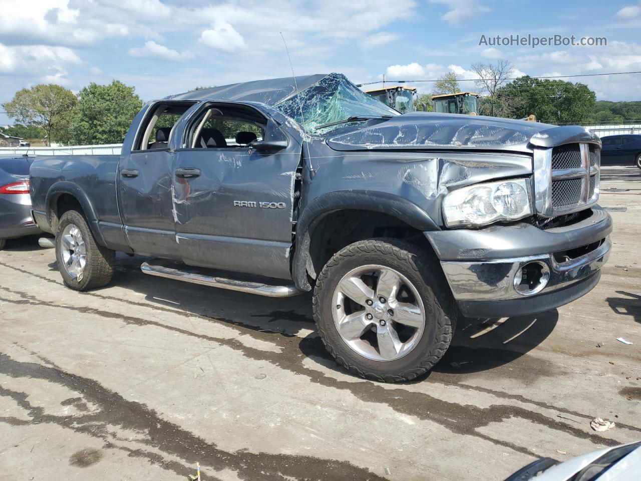 2005 Dodge Ram 1500 St Серый vin: 1D7HU18D45S118459