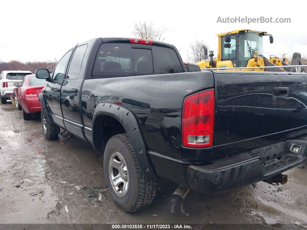 2005 Dodge Ram 1500 Slt/laramie Black vin: 1D7HU18D55S268595