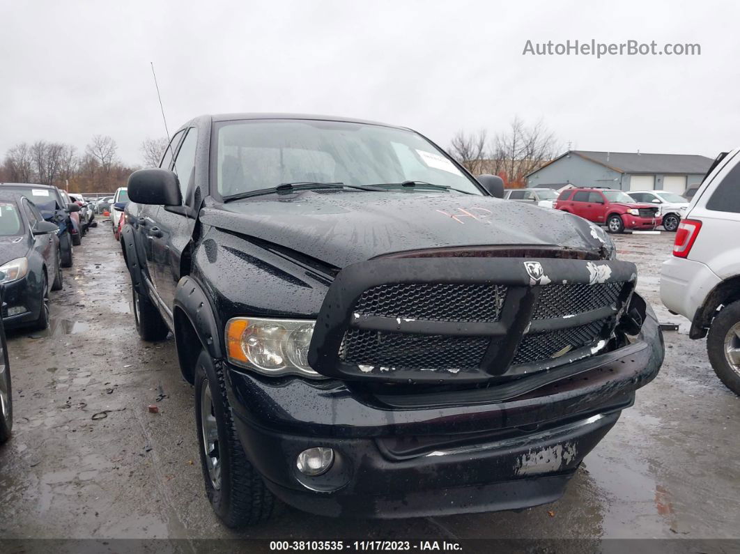 2005 Dodge Ram 1500 Slt/laramie Black vin: 1D7HU18D55S268595