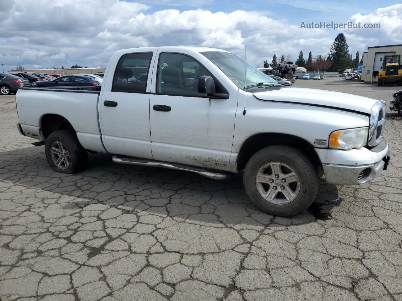 2005 Dodge Ram 1500 St Белый vin: 1D7HU18D55S303023