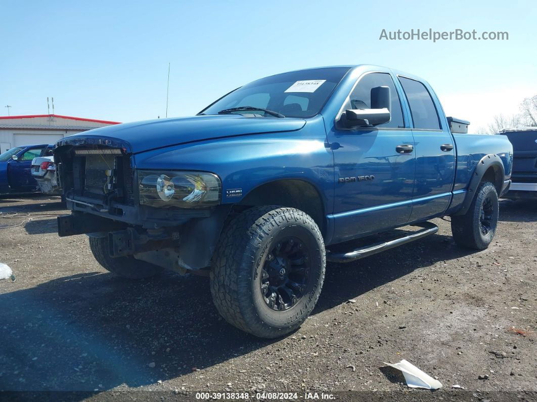 2005 Dodge Ram 1500 Slt/laramie Синий vin: 1D7HU18D65S125784