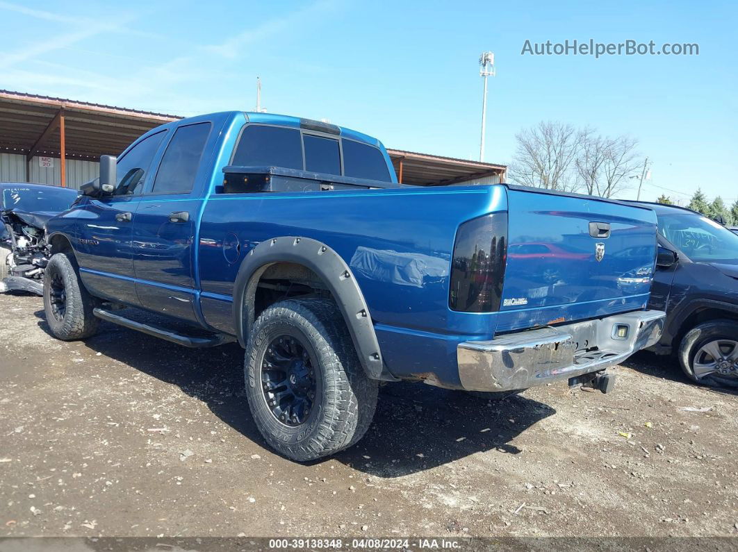 2005 Dodge Ram 1500 Slt/laramie Синий vin: 1D7HU18D65S125784