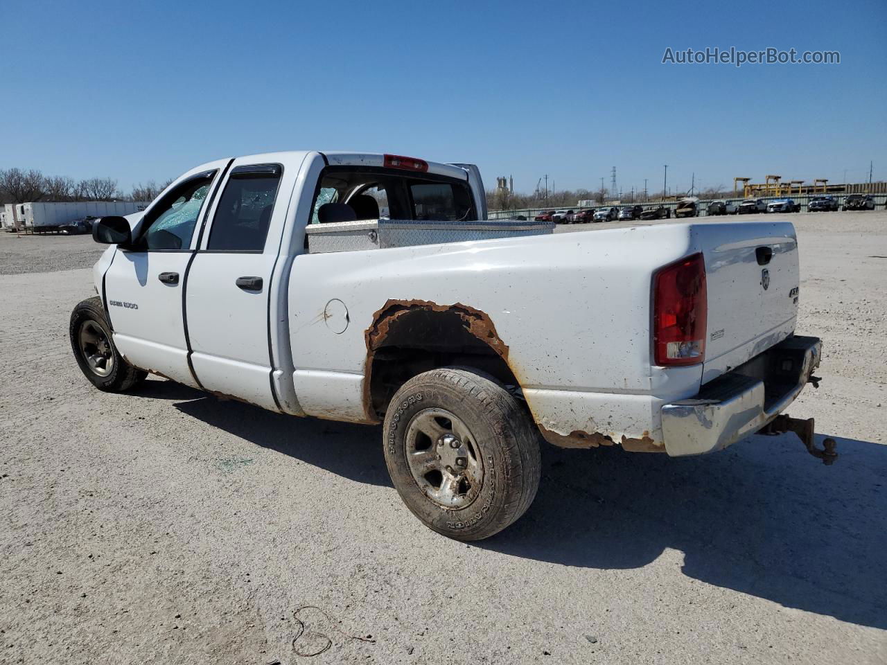 2005 Dodge Ram 1500 St Белый vin: 1D7HU18D65S191252