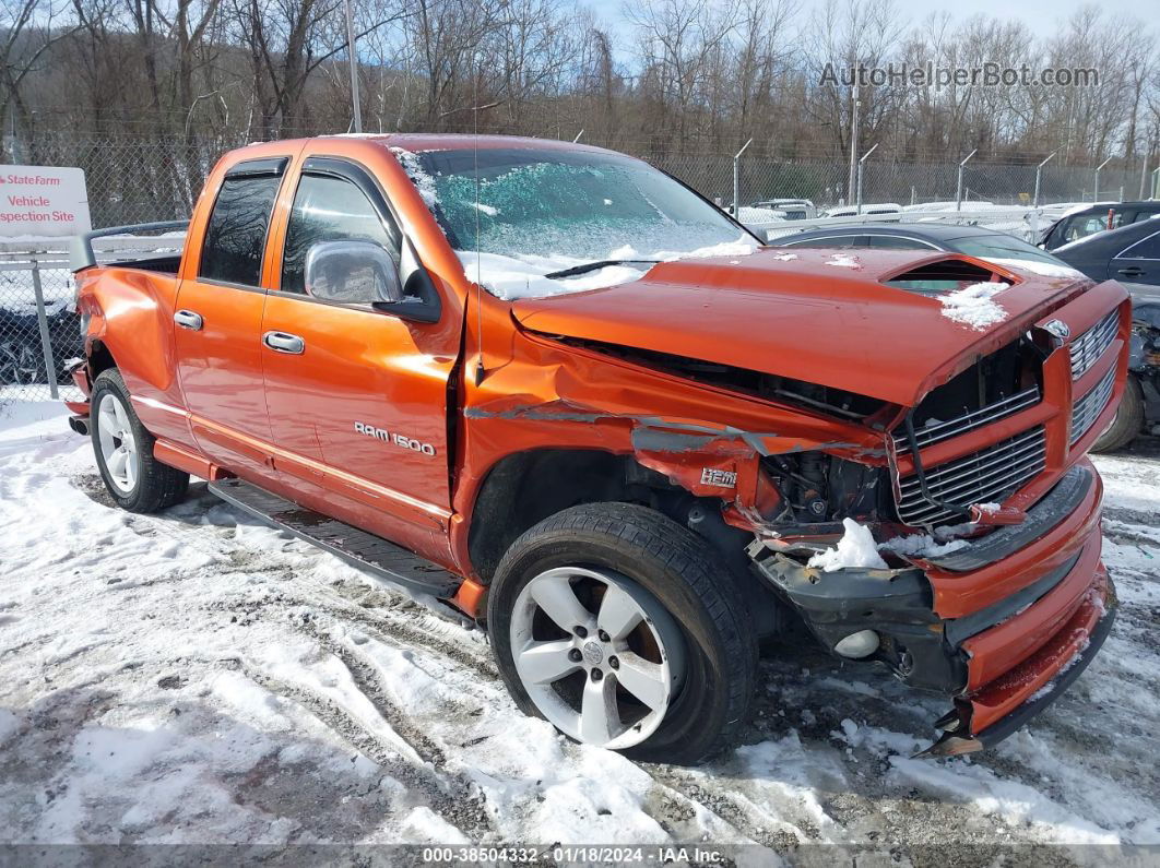 2005 Dodge Ram 1500 Slt/laramie Orange vin: 1D7HU18D75J623725