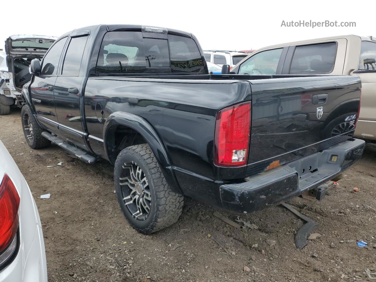 2005 Dodge Ram 1500 St Black vin: 1D7HU18D75S129746