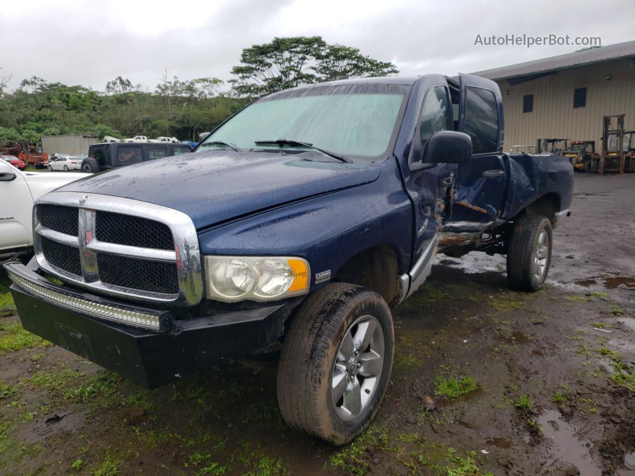 2005 Dodge Ram 1500 St Blue vin: 1D7HU18D75S279954