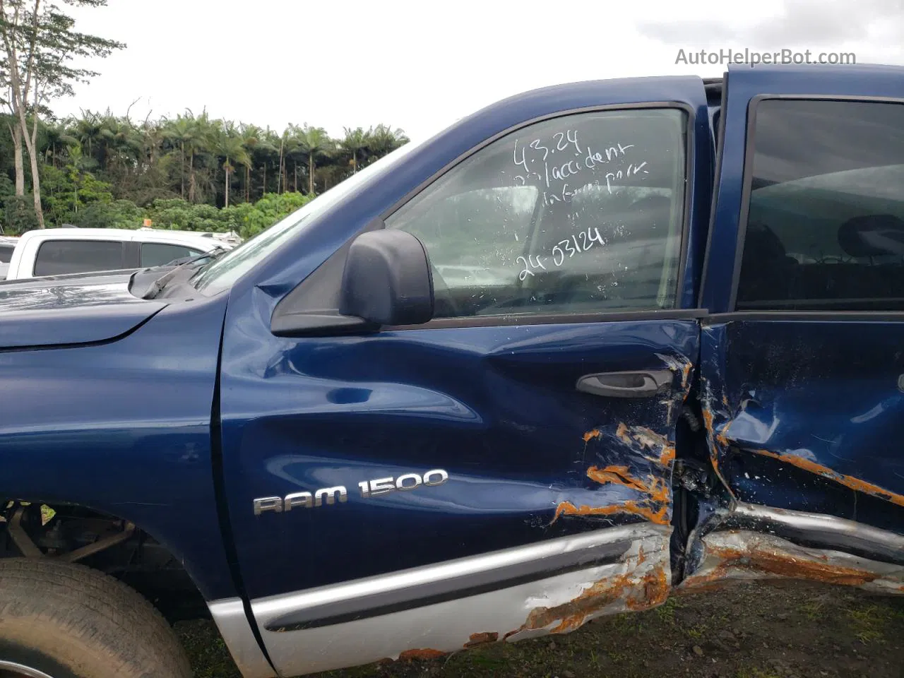 2005 Dodge Ram 1500 St Blue vin: 1D7HU18D75S279954