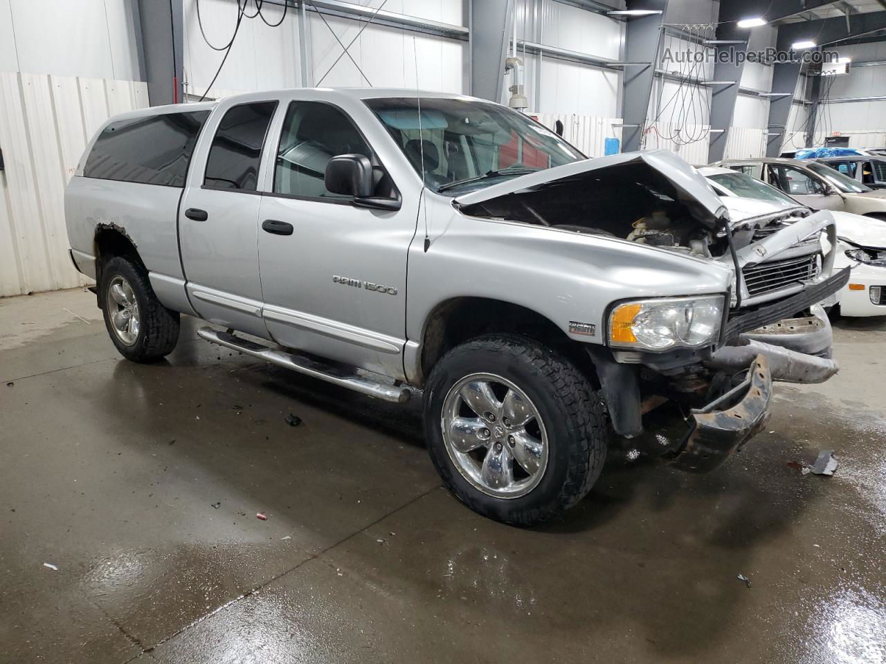 2005 Dodge Ram 1500 St Silver vin: 1D7HU18D85J557394