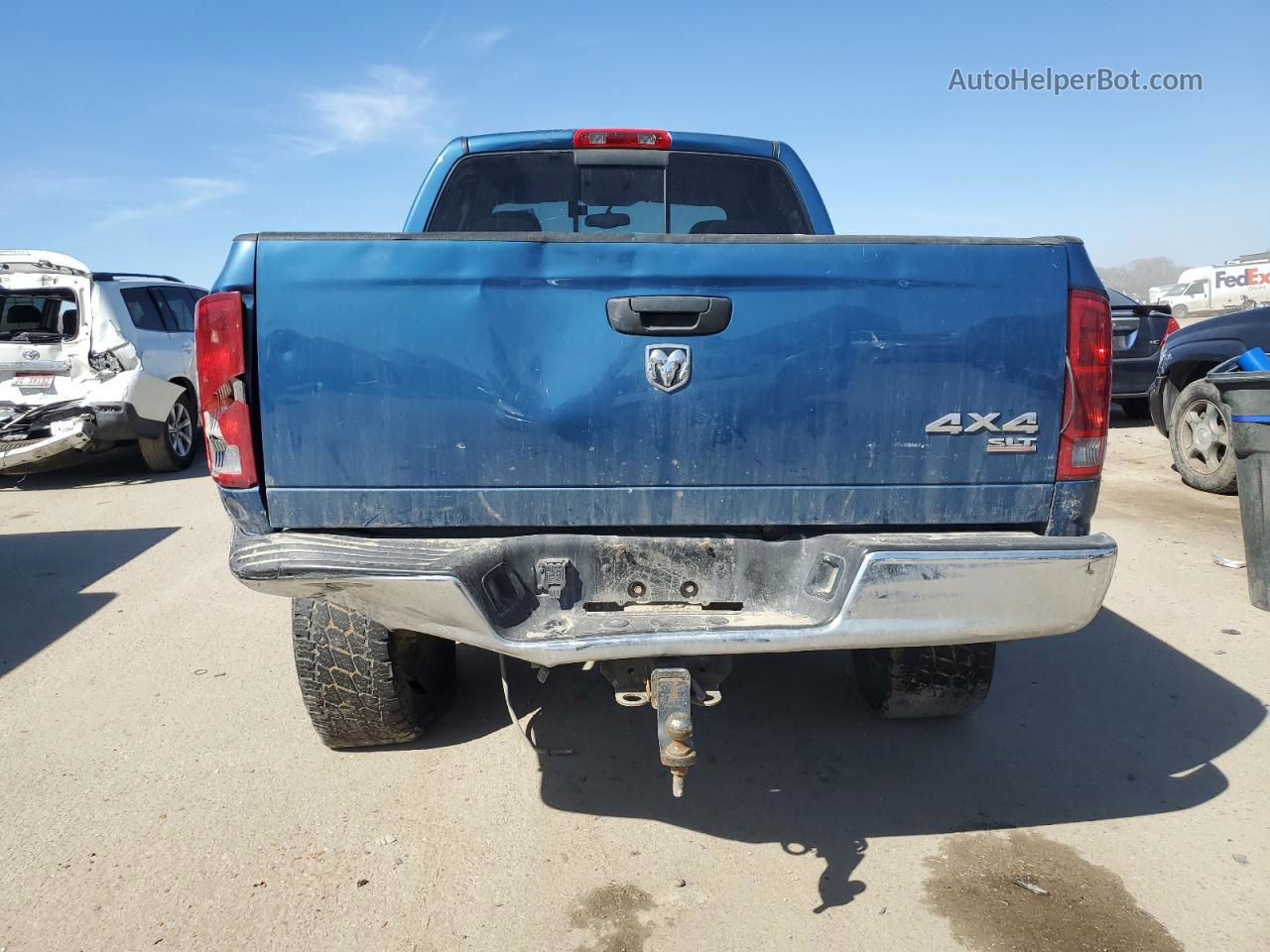 2005 Dodge Ram 1500 St Blue vin: 1D7HU18D85S362731