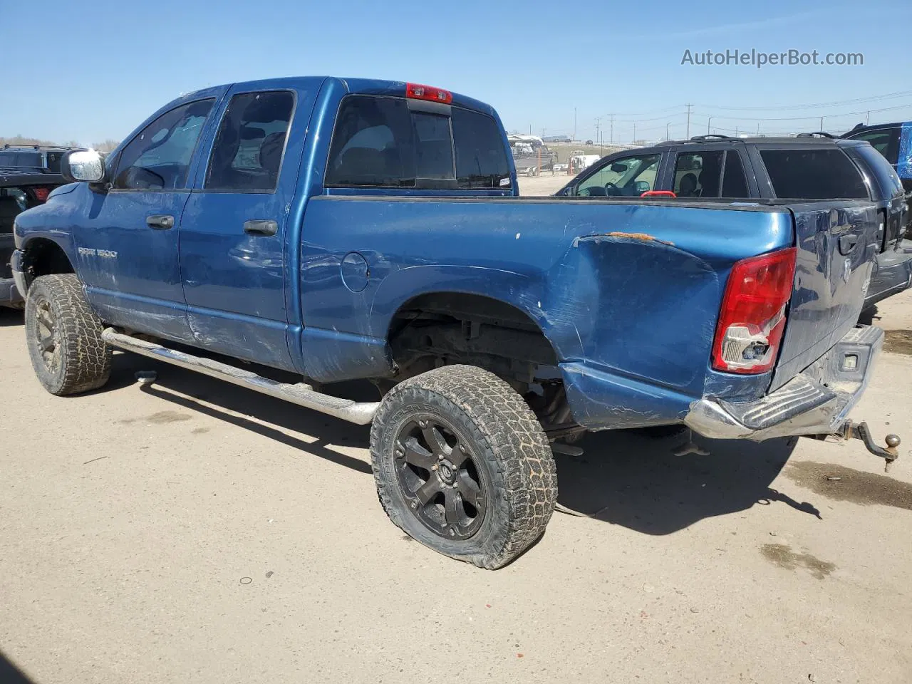 2005 Dodge Ram 1500 St Blue vin: 1D7HU18D85S362731