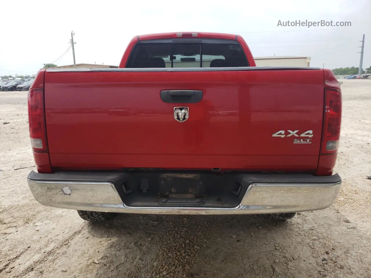 2005 Dodge Ram 1500 St Red vin: 1D7HU18D95J633284