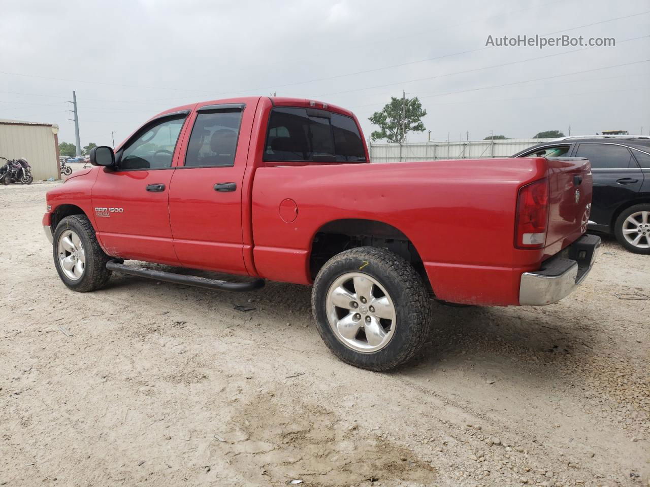 2005 Dodge Ram 1500 St Red vin: 1D7HU18D95J633284