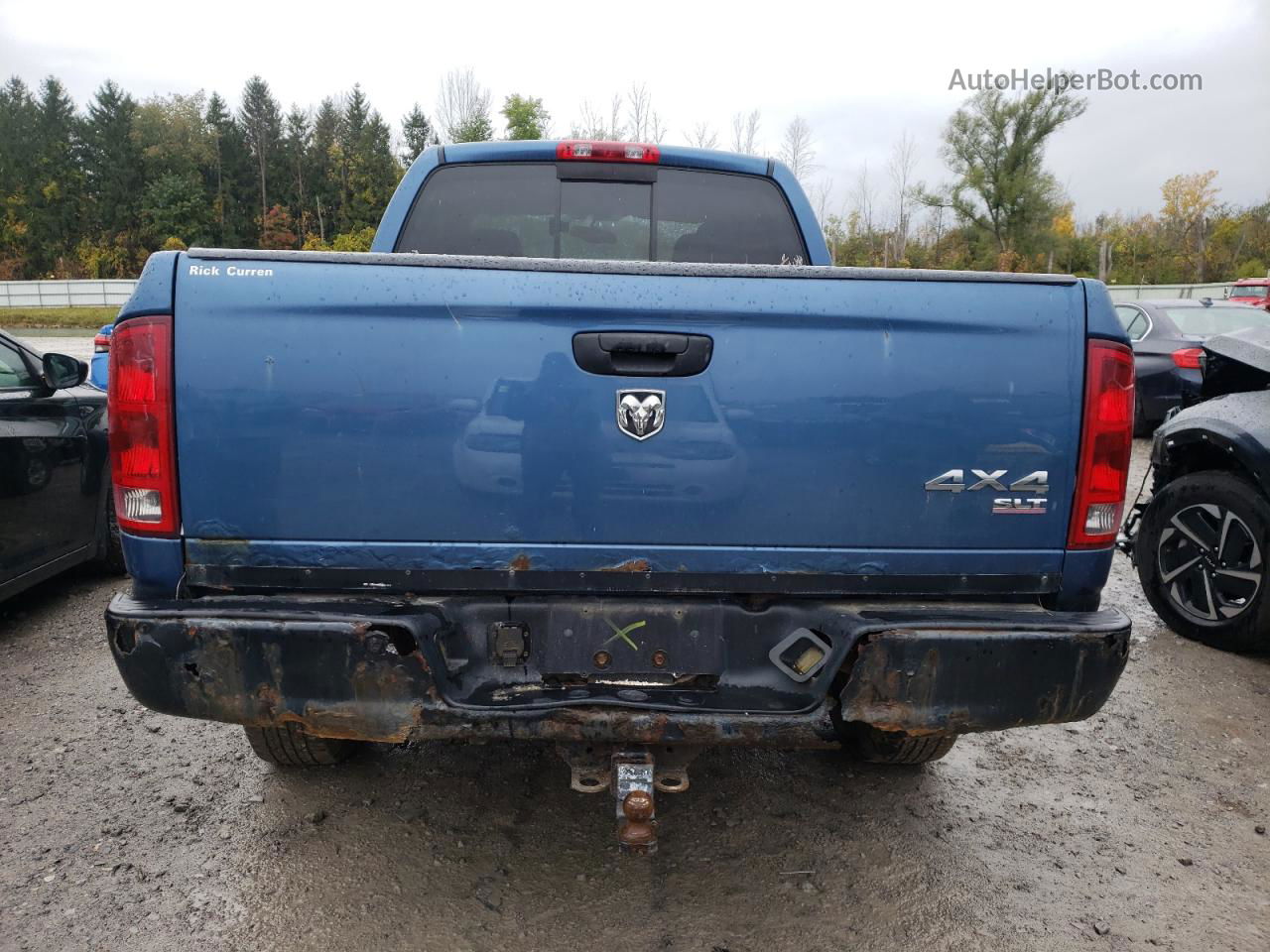 2005 Dodge Ram 1500 St Blue vin: 1D7HU18D95S118716