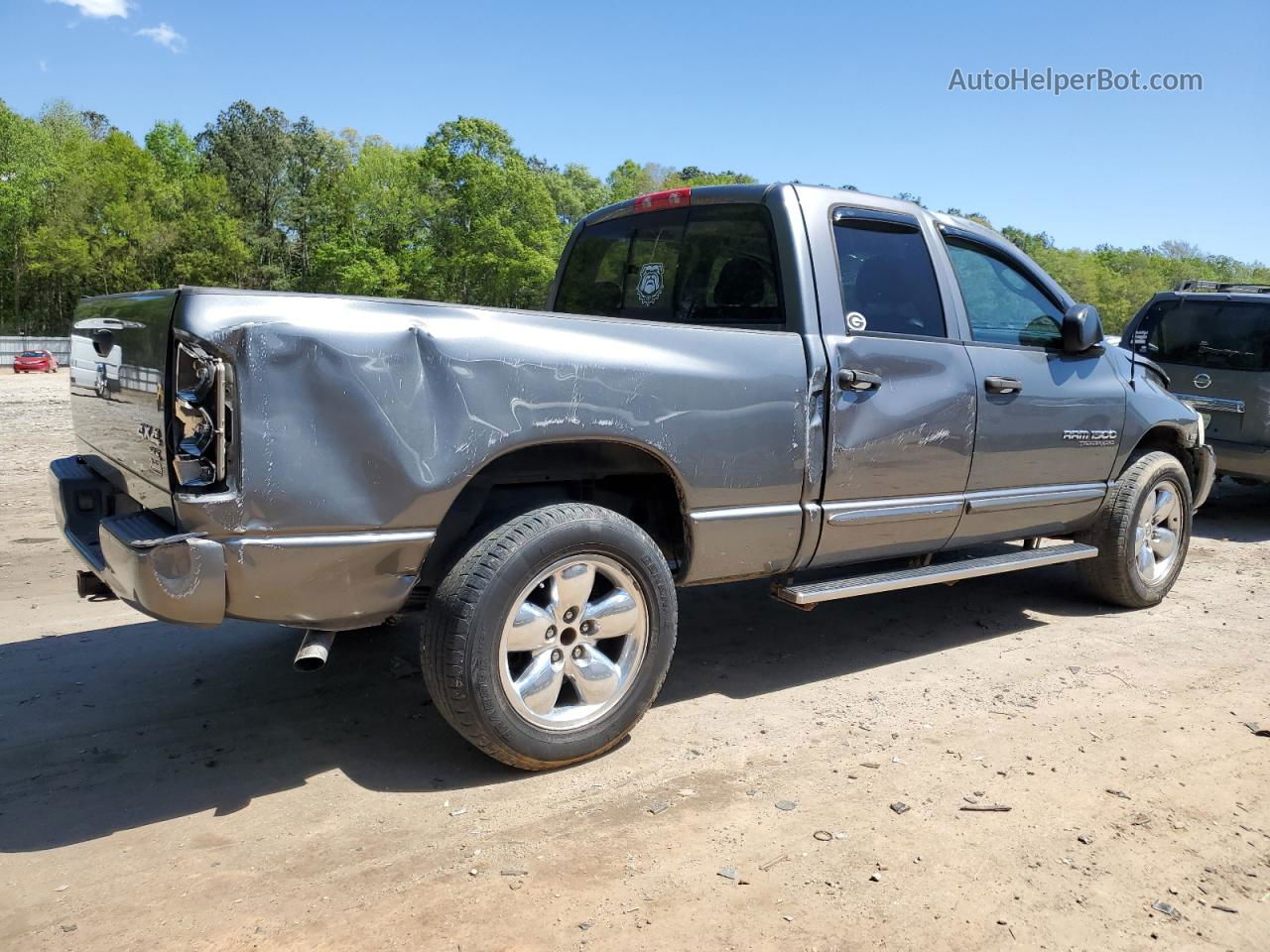 2005 Dodge Ram 1500 St Gray vin: 1D7HU18D95S125813