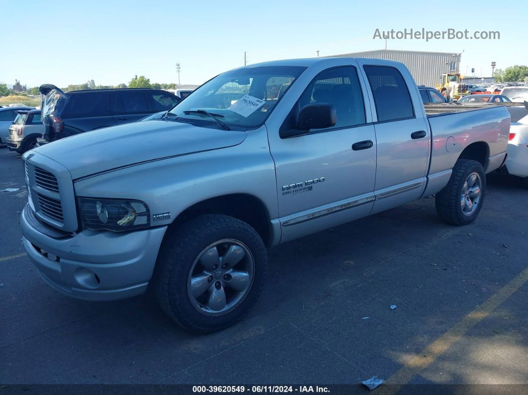 2005 Dodge Ram 1500 Slt/laramie Серебряный vin: 1D7HU18DX5S145469