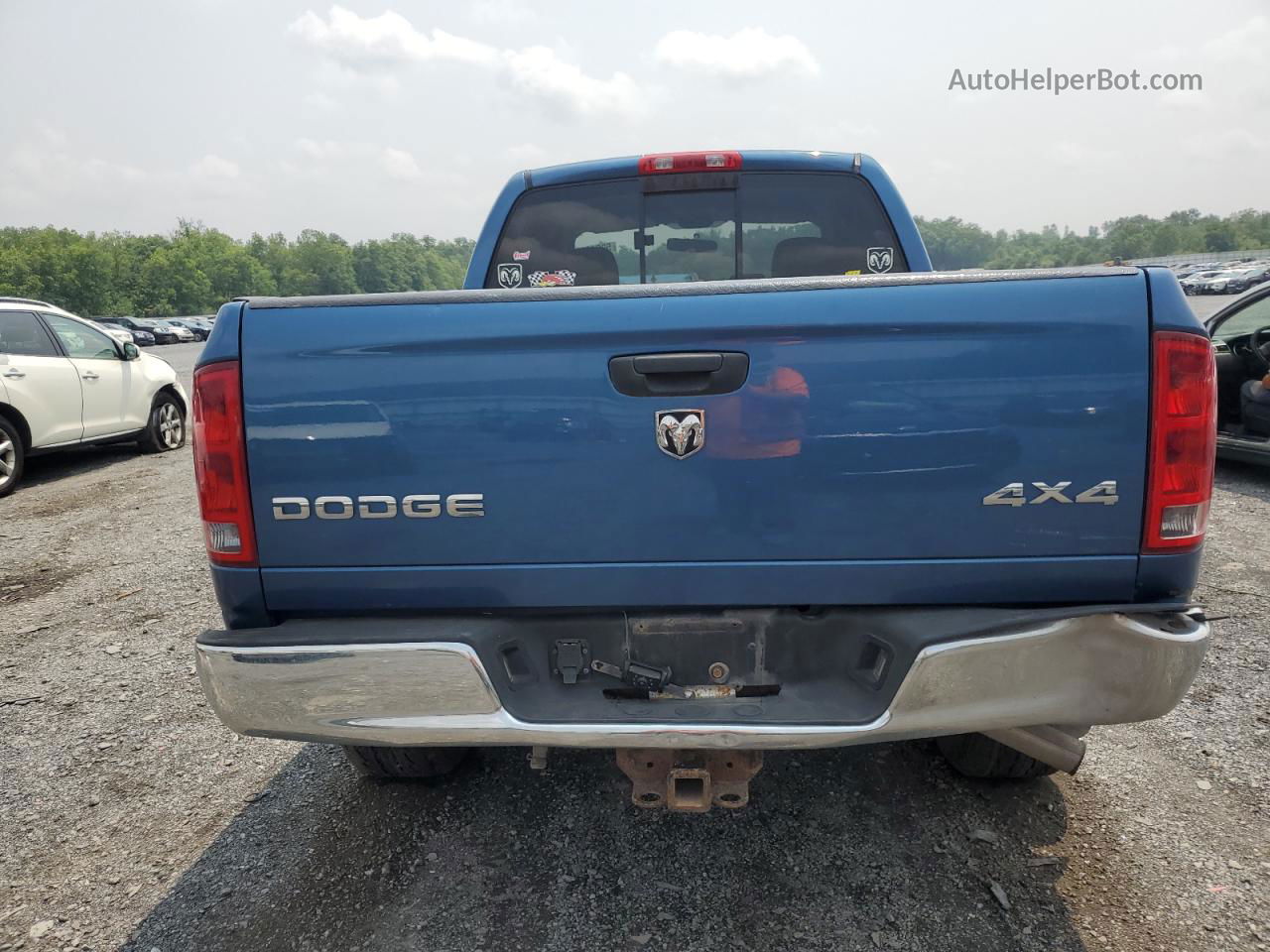 2005 Dodge Ram 1500 St Blue vin: 1D7HU18DX5S202091