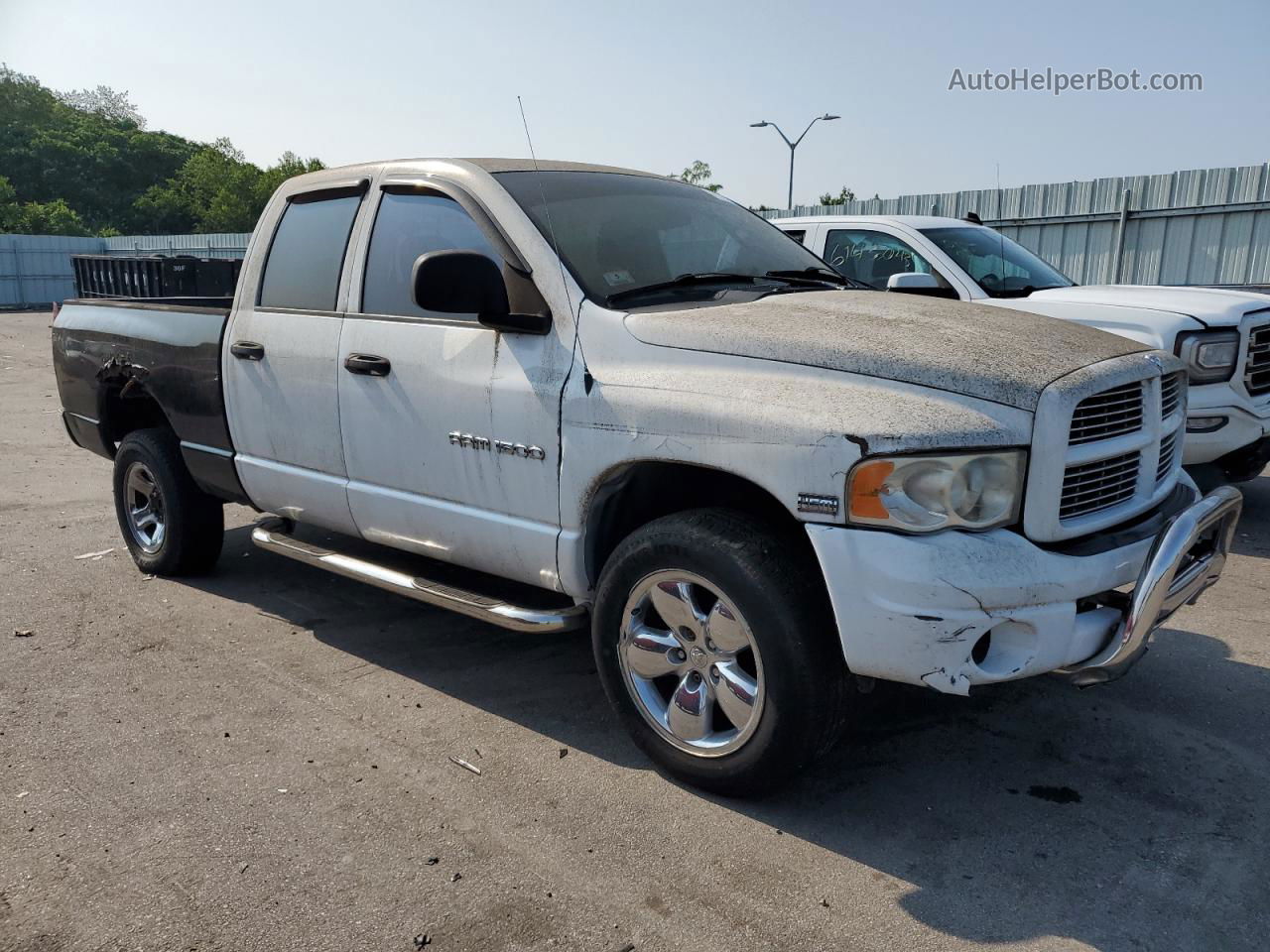 2005 Dodge Ram 1500 St White vin: 1D7HU18DX5S229307