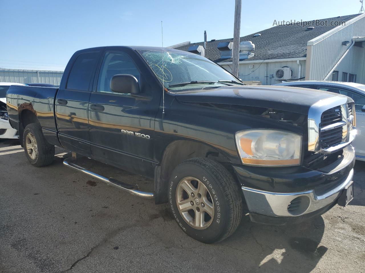 2006 Dodge Ram 1500 St Black vin: 1D7HU18N06J102307