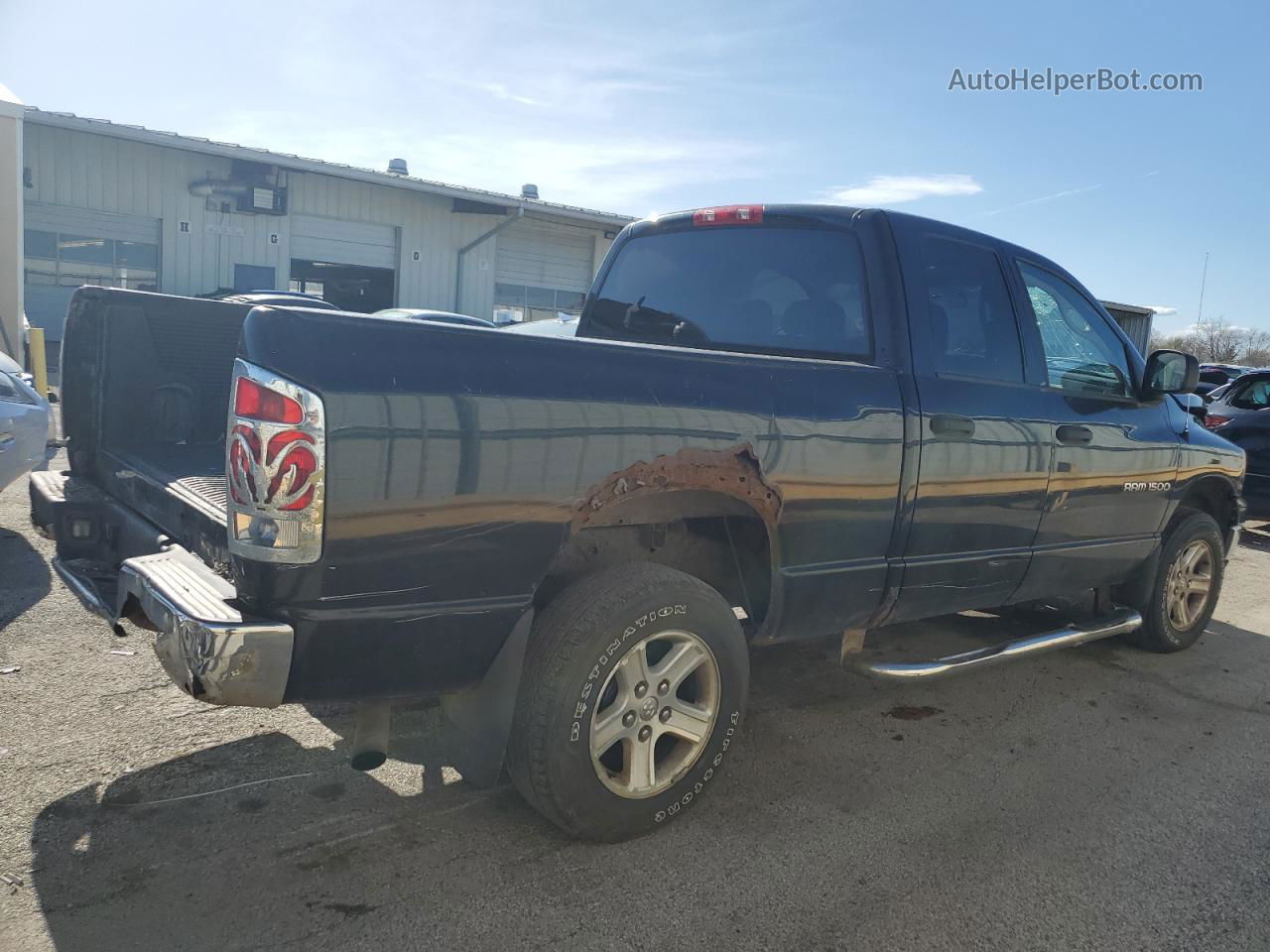 2006 Dodge Ram 1500 St Black vin: 1D7HU18N06J102307