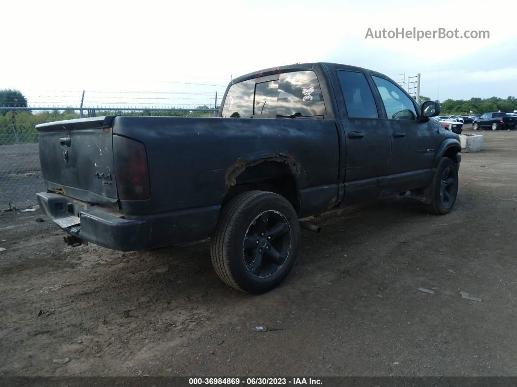 2006 Dodge Ram 1500 Slt Black vin: 1D7HU18N06S577398