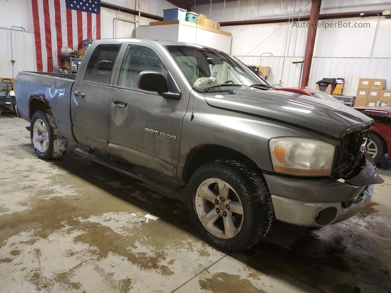 2006 Dodge Ram 1500 St Gray vin: 1D7HU18N06S652553